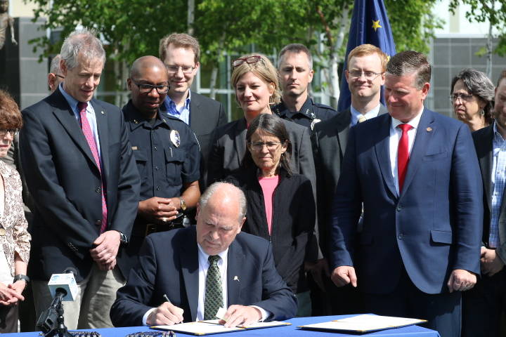 Walker signs anti-crime bills