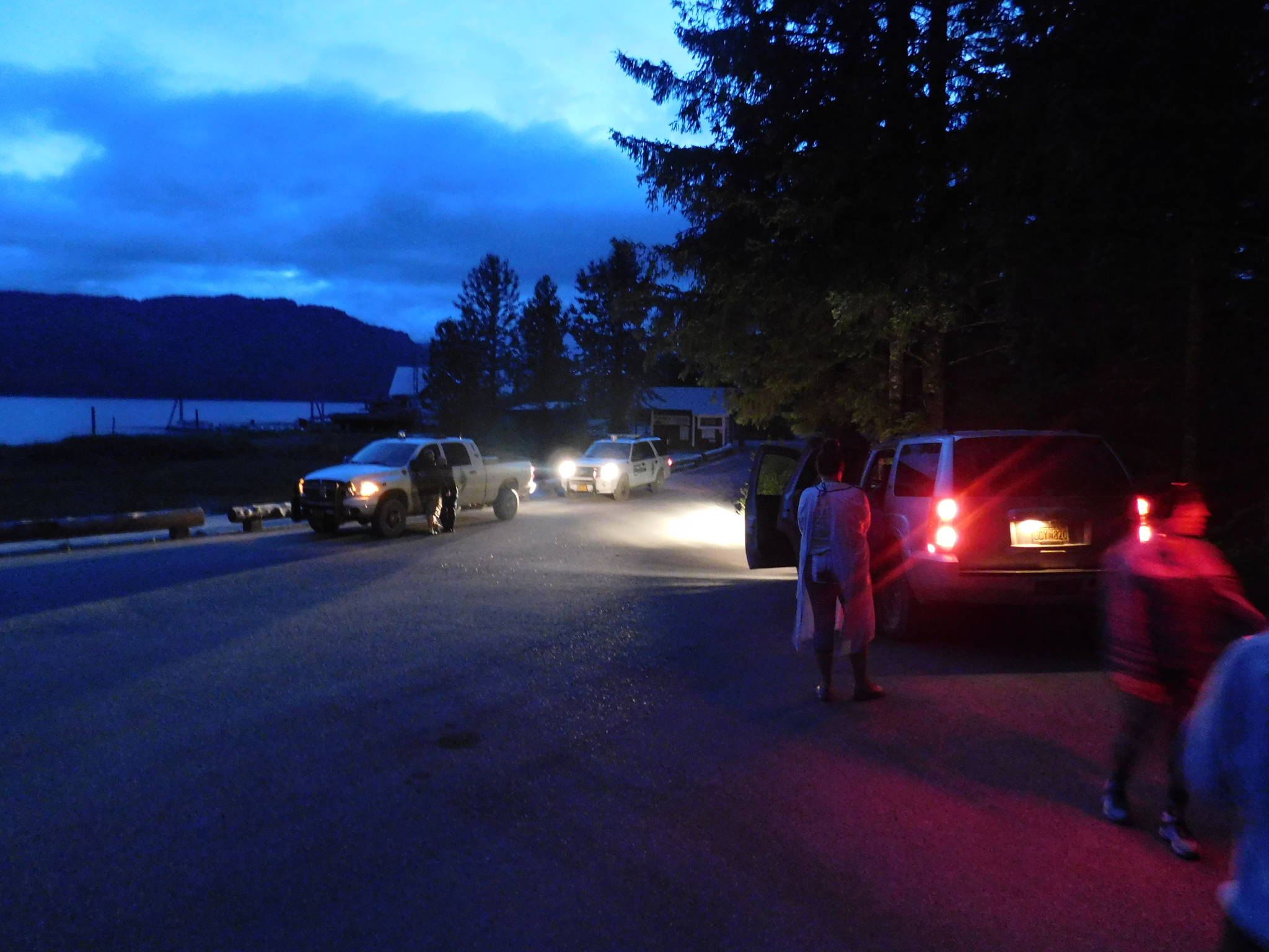 The course of the Hoonah Only Fools Run at Midnight. (Photo courtesy Paul Comolli)
