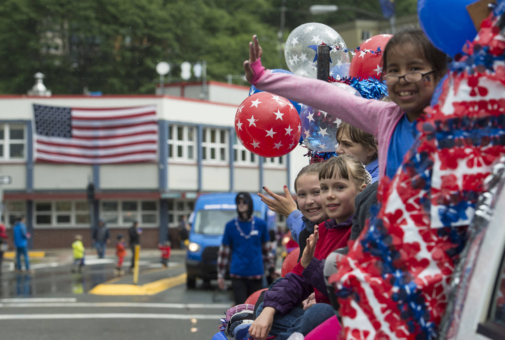 Scenes from the Juneau Fourth of July parade in 2017. (Michael Penn | Juneau Empire File)