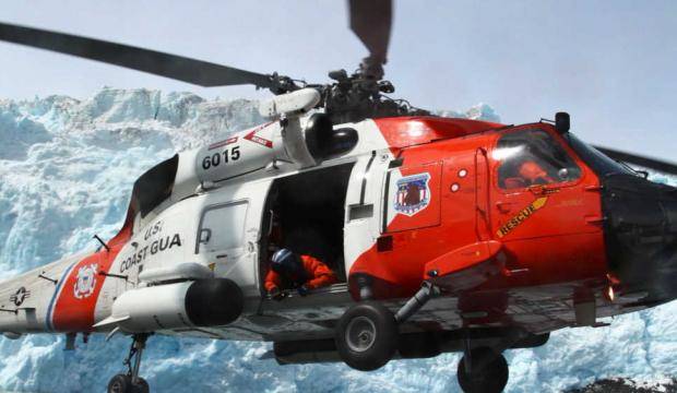A U.S. Coast Guard HH-60 Jayhawk helicopter is seen in this undated image. (The Weather Channel | Courtesy Photo)