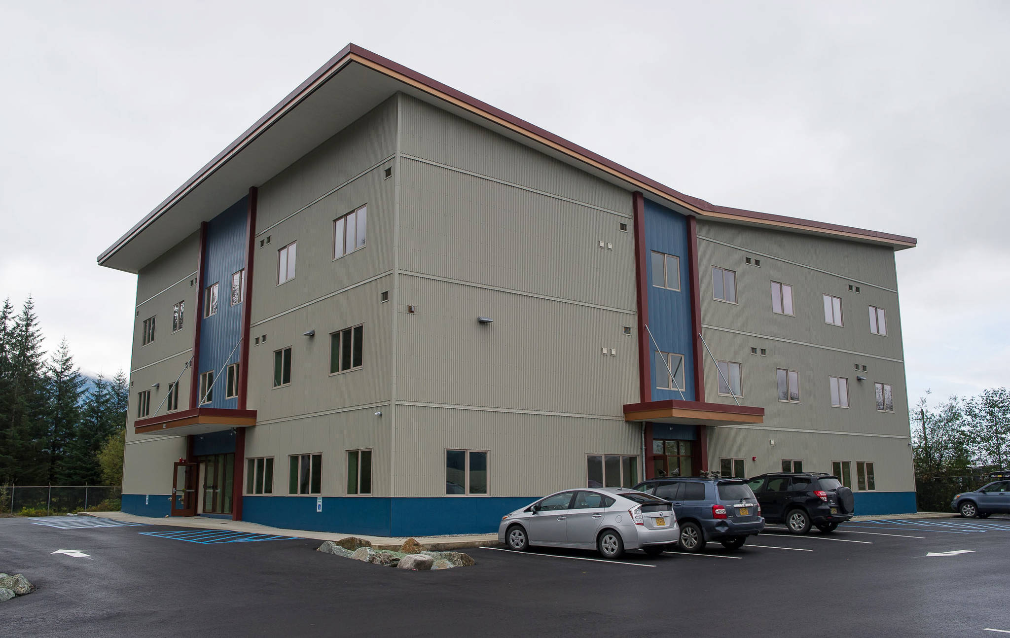 The finished Housing First Project. (Michael Penn | Juneau Empire File)