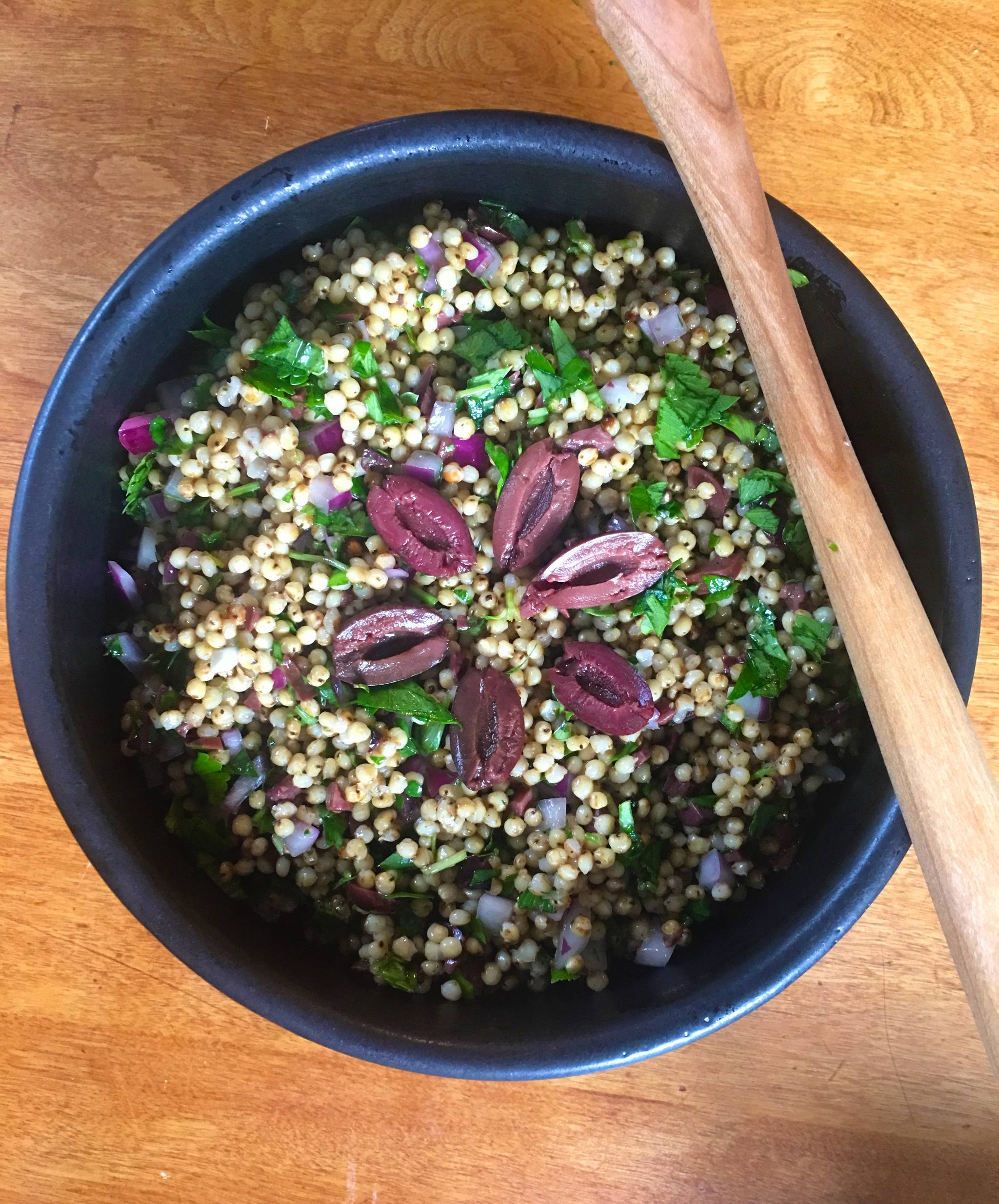 Eating Wild: Lovage & Sorghum Salad