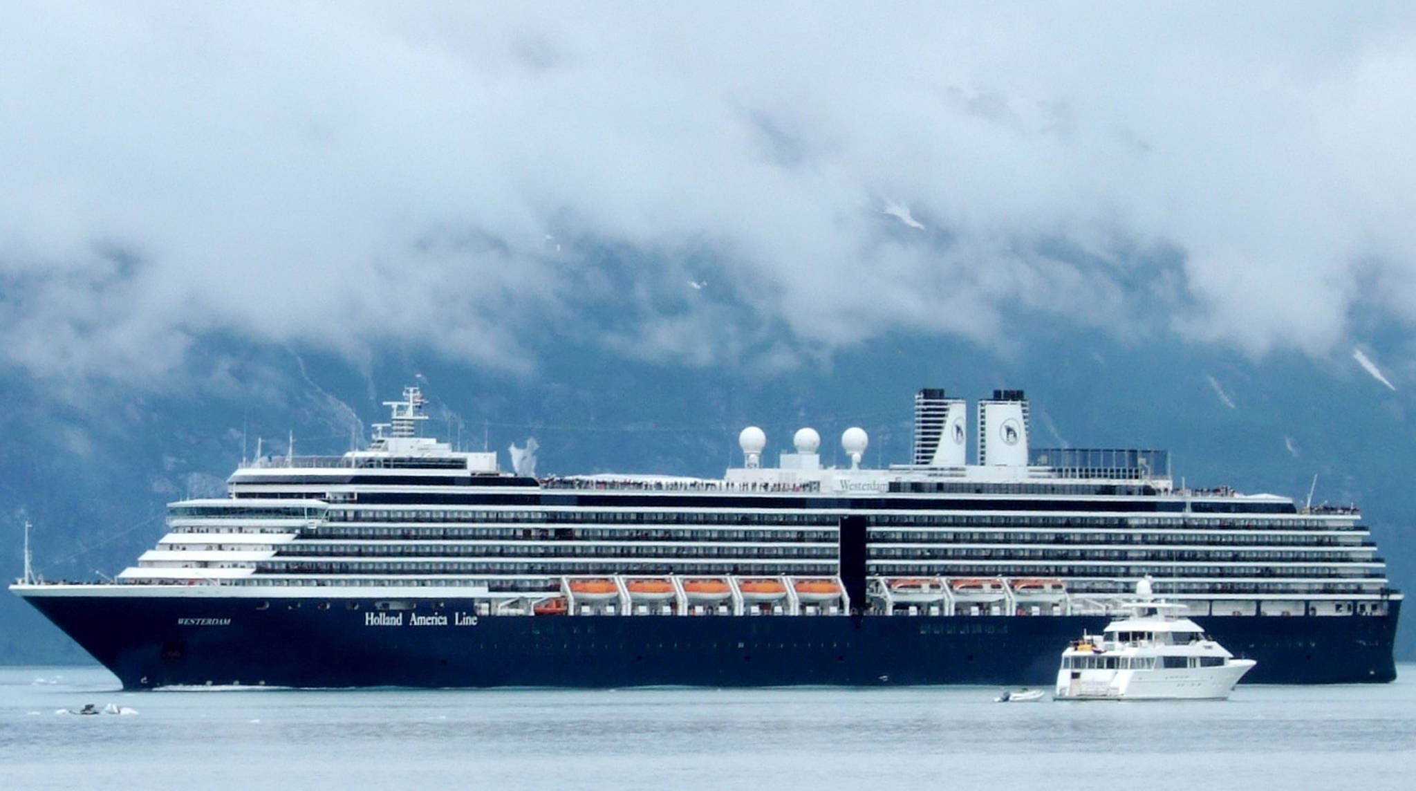 This file photo shows the Holland America Westerdam in Southeast Alaska. (National Park Service | Courtesy Photo)