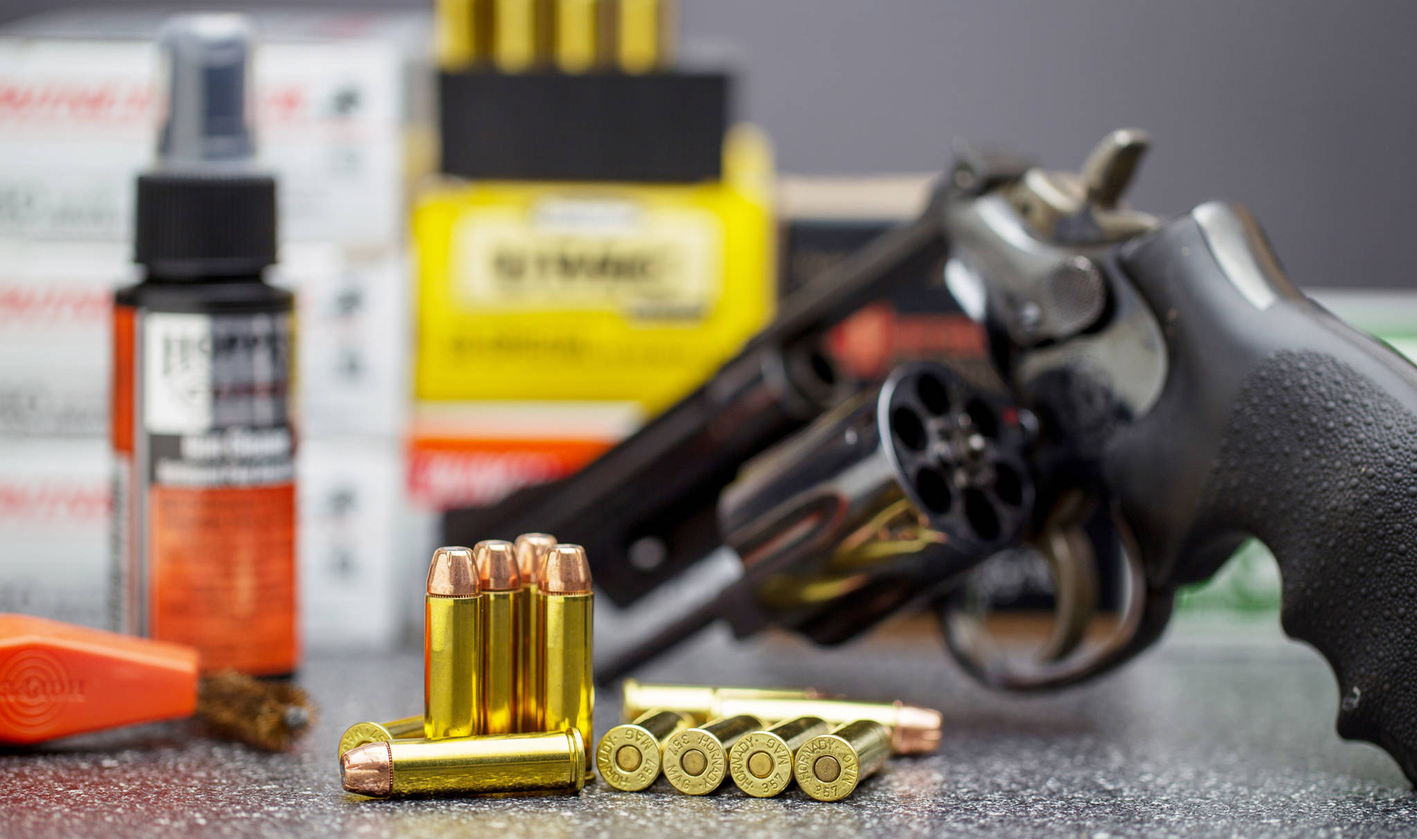 A stock image of a gun care kit. This is not the gun involved in this past Friday’s incident. (Metro Creative Connection Stock Image)