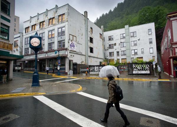 Gastineau Apartments, a burned-out building in downtown Juneau, now has a new fate. A Seattle company entered into an agreement with the owner of the apartments Thursday to buy the building.