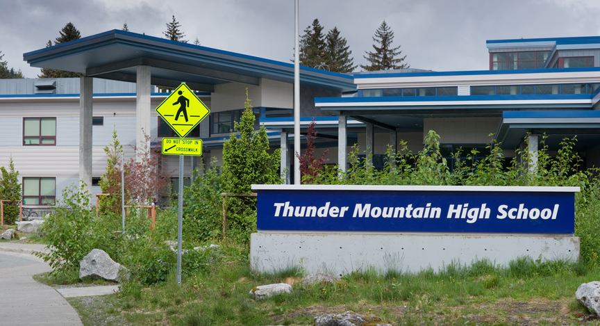 Thunder Mountain High School is pictured in May 2014.