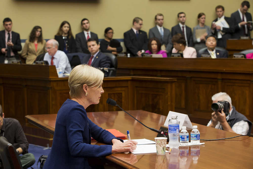 Planned Parenthood Federation of America President Cecile Richards testifies on Capitol Hill in Washington, Tuesday, Sept. 29, 2015, before the House Oversight and Government Reform Committee hearing on "Planned Parenthood's Taxpayer Funding."  (AP Photo/Jacquelyn Martin)