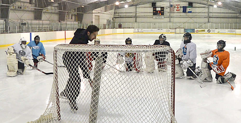 Local goalies learn from the best