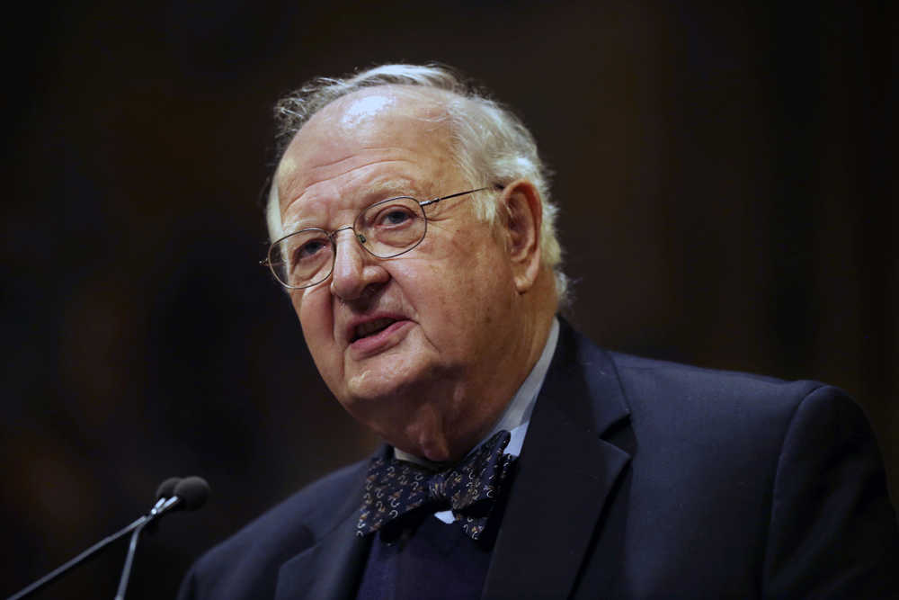 Angus Deaton speaks at a gathering at Princeton University after it was announced that he won the Nobel prize in economics on Monday in Princeton, New Jersey.  Deaton, 69, won the 8 million Swedish kronor (about $975,000) prize from the Royal Swedish Academy of Sciences for work that the award committee said has had "immense importance for human welfare, not least in poor countries."