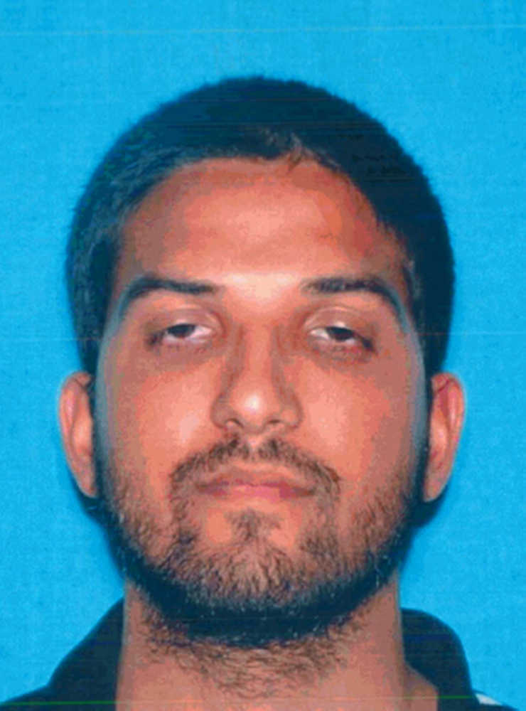 This undated photo provided by the California Department of Motor Vehicles shows Syed Rizwan Farook who has been named as the suspect in the San Bernardino, Calif., shootings. Farook communicated with individuals who were under FBI scrutiny in connection with a terrorism investigation. But the official said the contact was with "people who weren't significant players on our radar," dated back some time, and there was no immediate indication of any "surge" in communication ahead of the shooting. (California Department of Motor Vehicles via AP)