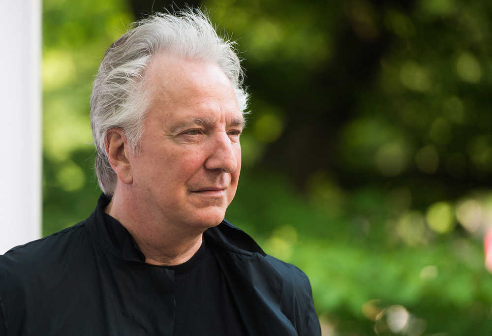 In this  June 9, 2015 photo, actor Alan Rickman attends The Public Theater's Annual Gala at the Delacorte Theater in Central Park in New York.