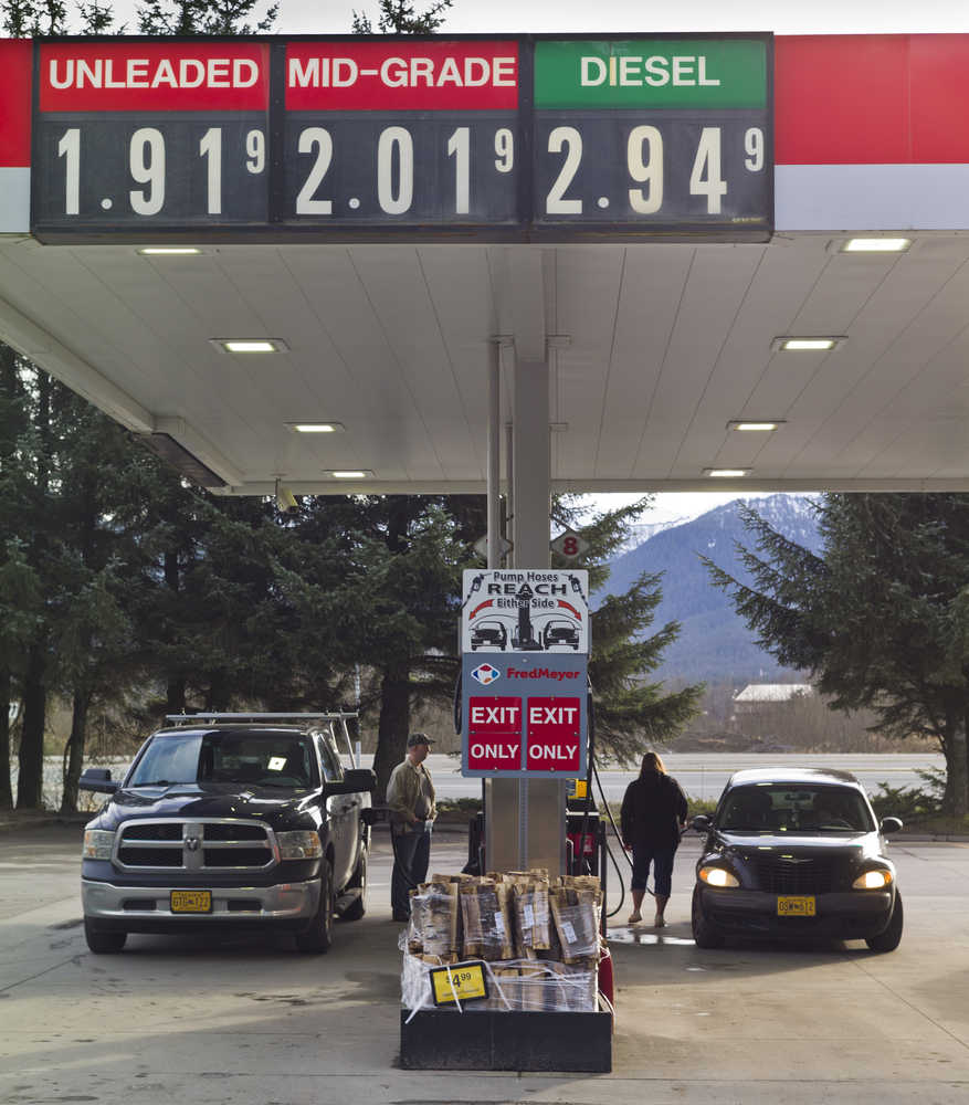 Fuel prices reflect a $1 drop at Fred Meyer on Tuesday.