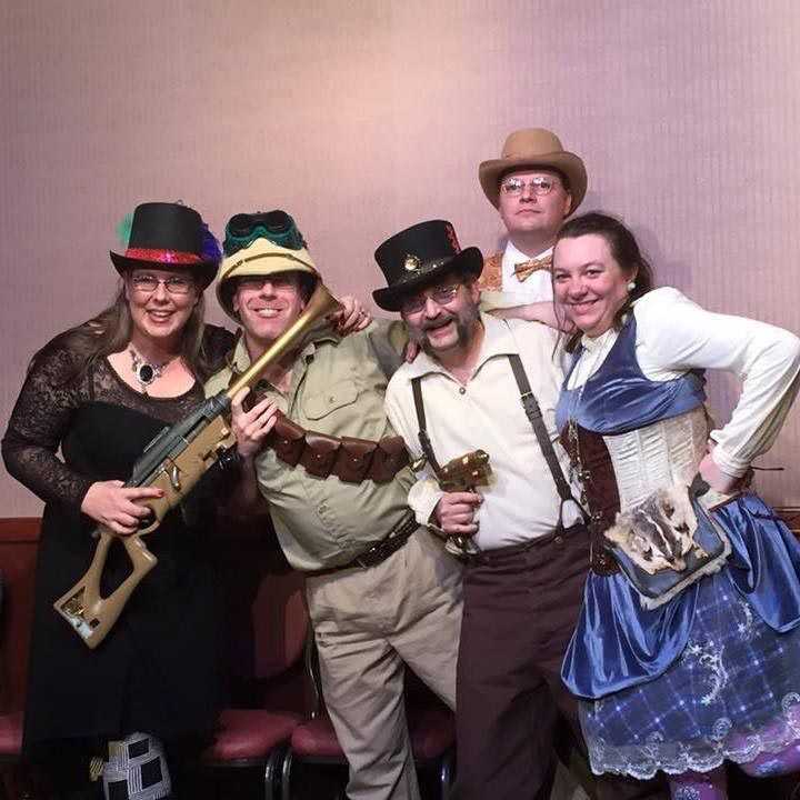 Improv, steampunk group Cogs & Goggles