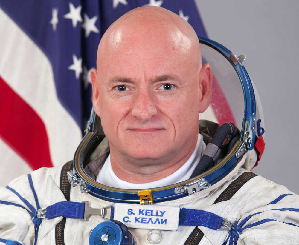 This photo provided by the Gagarin Cosmonaut Training Center via NASA, shows astronaut Scott Kelly. After nearly a year in space, Kelly is just a few days away from returning to Earth. On Thursday, Feb. 25, 2016, Kelly is scheduled to hold his final news conference from the International Space Station. He'll check out Tuesday, riding a Russian Soyuz capsule back to the planet to end NASA's longest space flight ever. (AP Photo/Gagarin Cosmonaut Training Center via NASA)