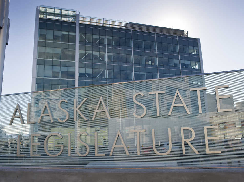 The current building used by the Alaska State Legislature in Anchorage.