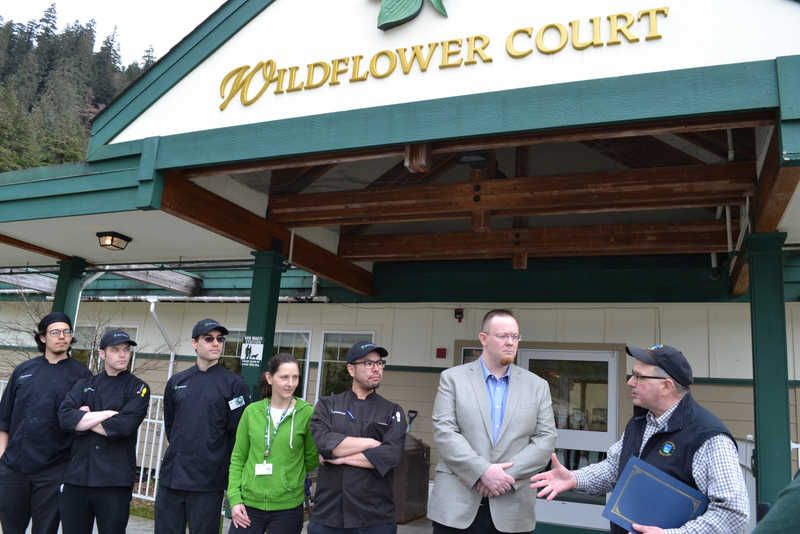 Wildflower Court award recognition in Juneau on March 17.