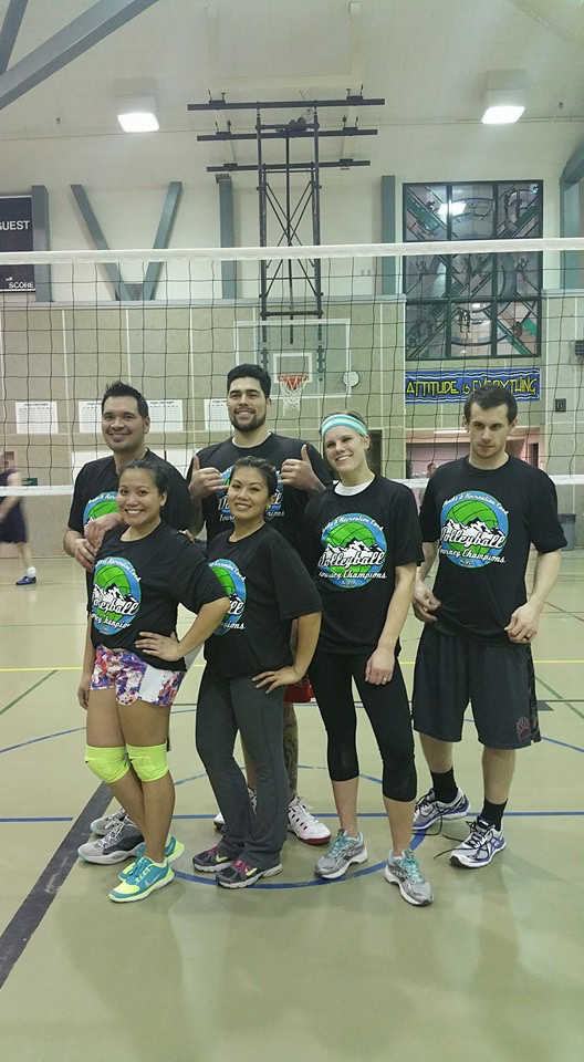 Franzia wins against Go Bears in two matches for the Division 2 Coed Volleyball Tournament Championship.