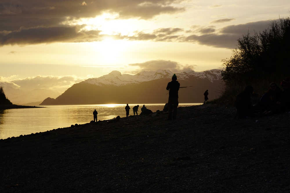 The evening comes to an end in Sandy Cove, Glacier Bay National Park. Photo by Ben McLuckie.