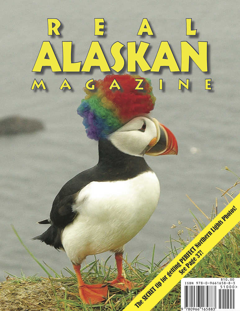 The 2016 cover of Real Alaskan Magazine, published by Jeff Brown out of Juneau.