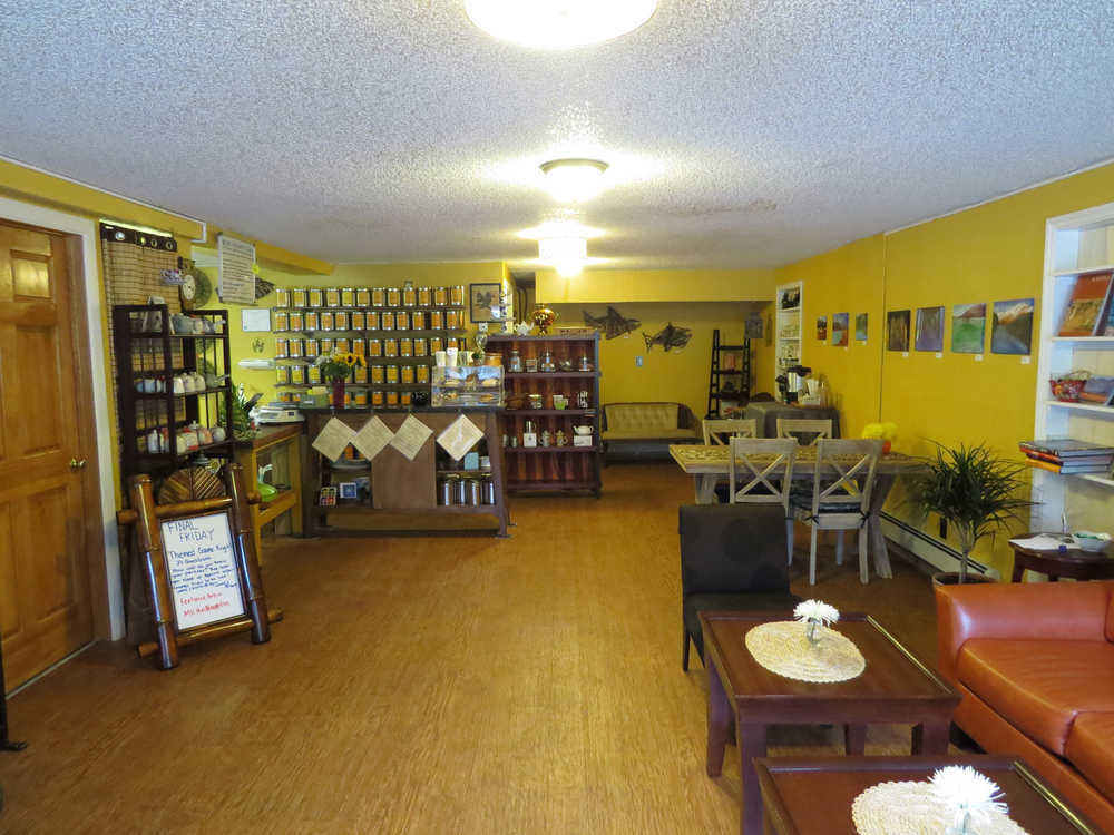 The interior of Northern Tea House, located at 9310 Glacier Highway, in the Valley.