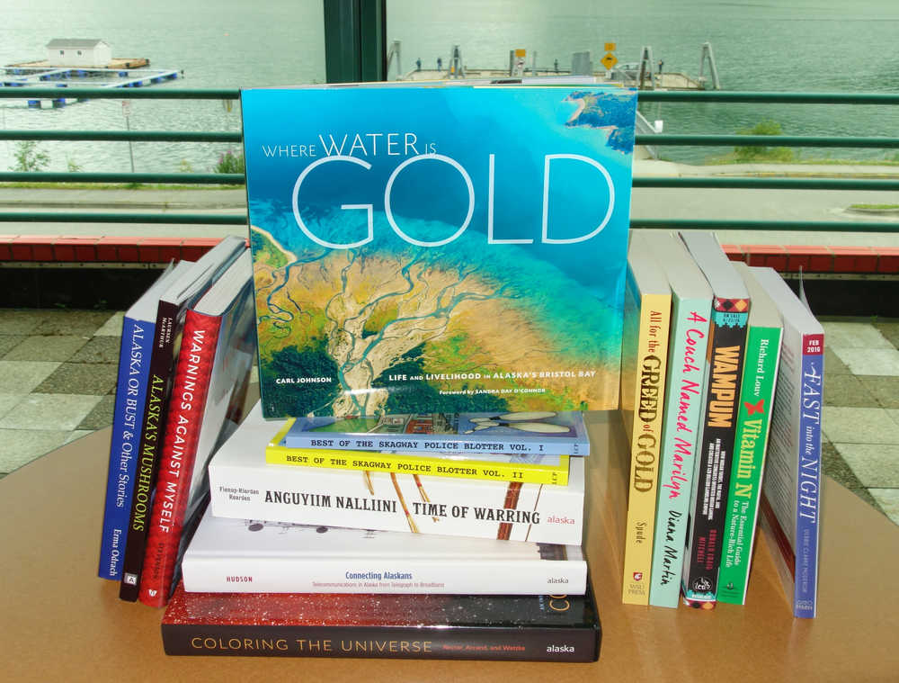 Just some of the books the Capital City Weekly has received over the past few months.