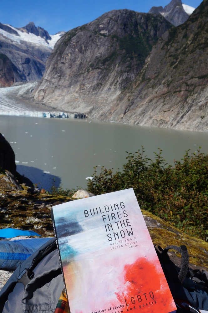 Building Fires in the Snow made for a good read in front of the Shakes Glacier along the Stikine River.