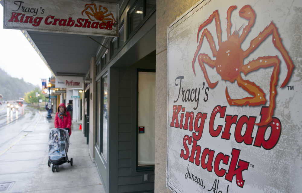 Tracy's King Crab Shack closed down for the season and moved out of its current location on South Franklin Street on Monday.
