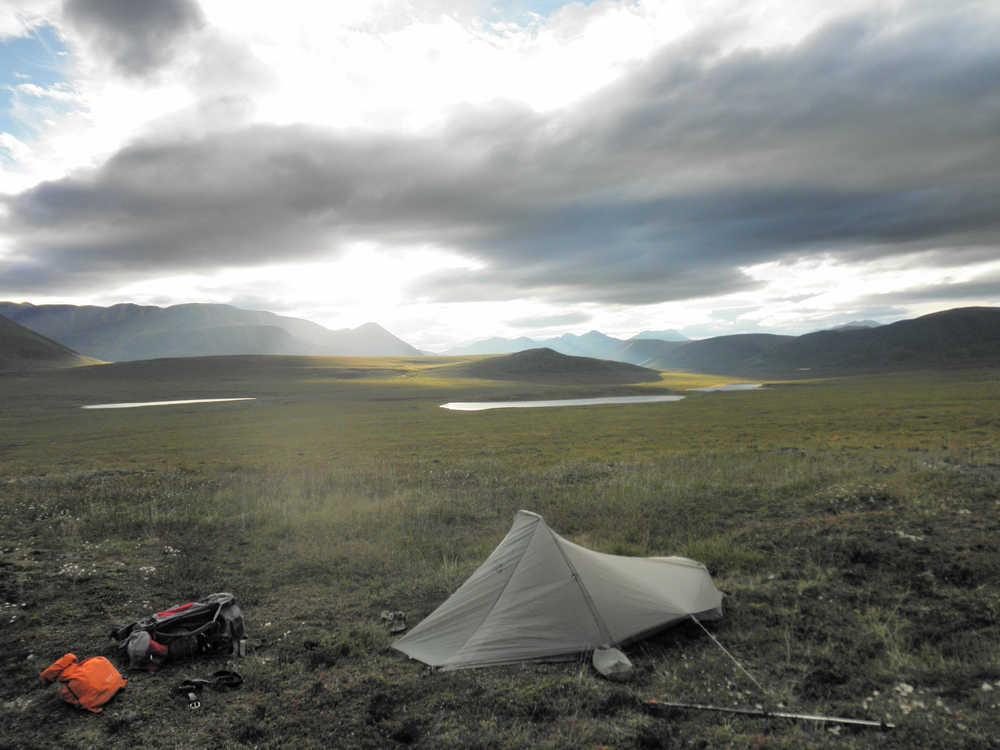 Camping in the Central Brooks Range.