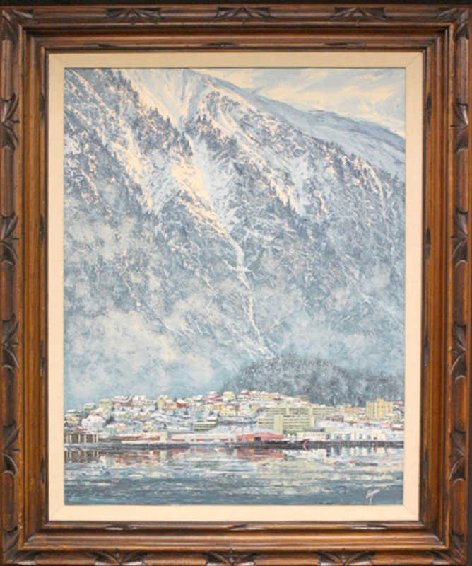 Juneau, 1973  by Dick Zagars. Donated to the Juneau-Douglas City Museum by Bob & Karen Rehfeld, Wayne & Rita Jensen, Doug & Shauna Murray, and Denis & Carrie Rehfeld, JDCM 2016.16.001.