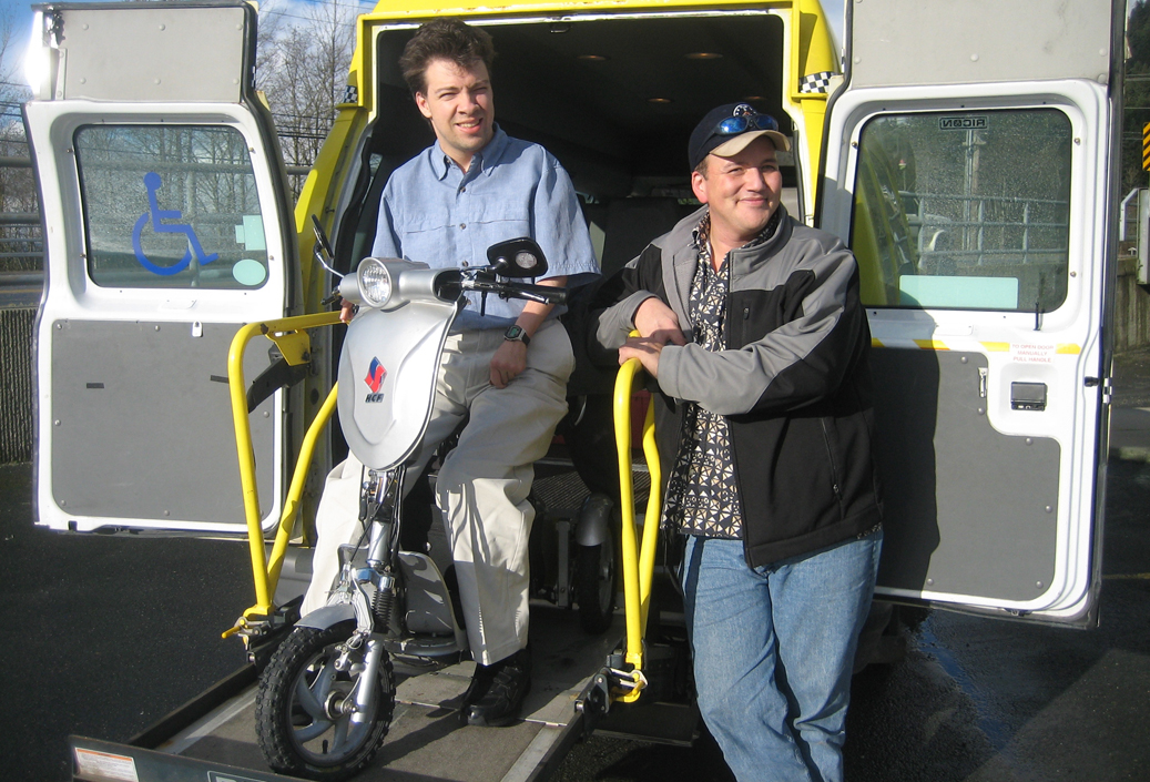 The wheelchair-accessible taxi that serves Juneau