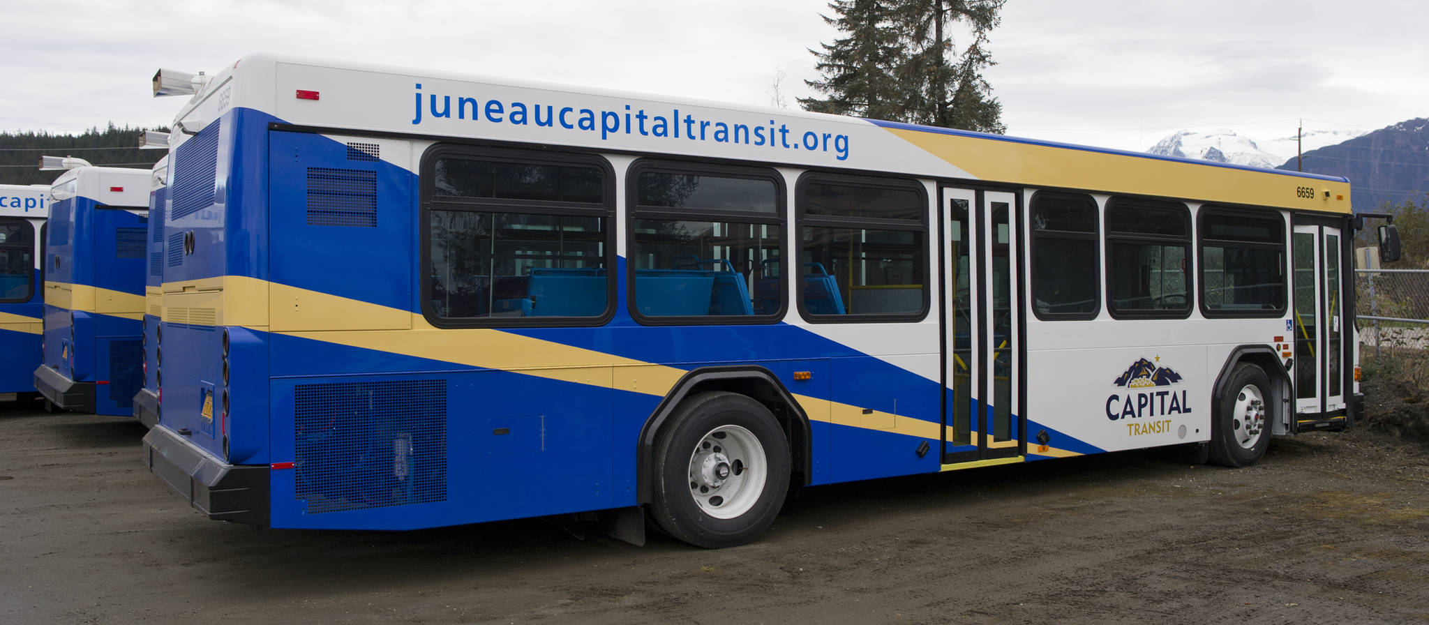A Capital Transit bus is pictured in this October 2016 file photo. (Juneau Empire File)