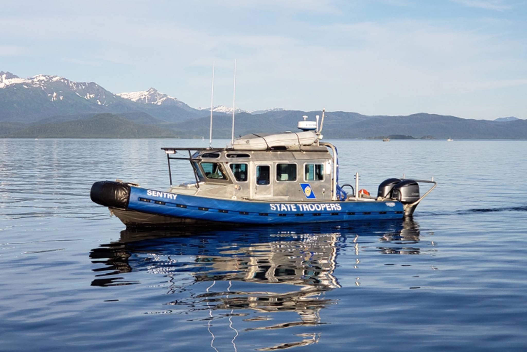 Alaska State Wildlife Troopers R/V Sentry goes through Alaska waters in this undated photo. (Alaska Wildlife Troopers | Courtesy Photo)