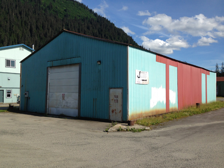 The future site of Southeast Alaska Laboratories LLC, Juneau's first marijuana facility, on Jenkins Drive.