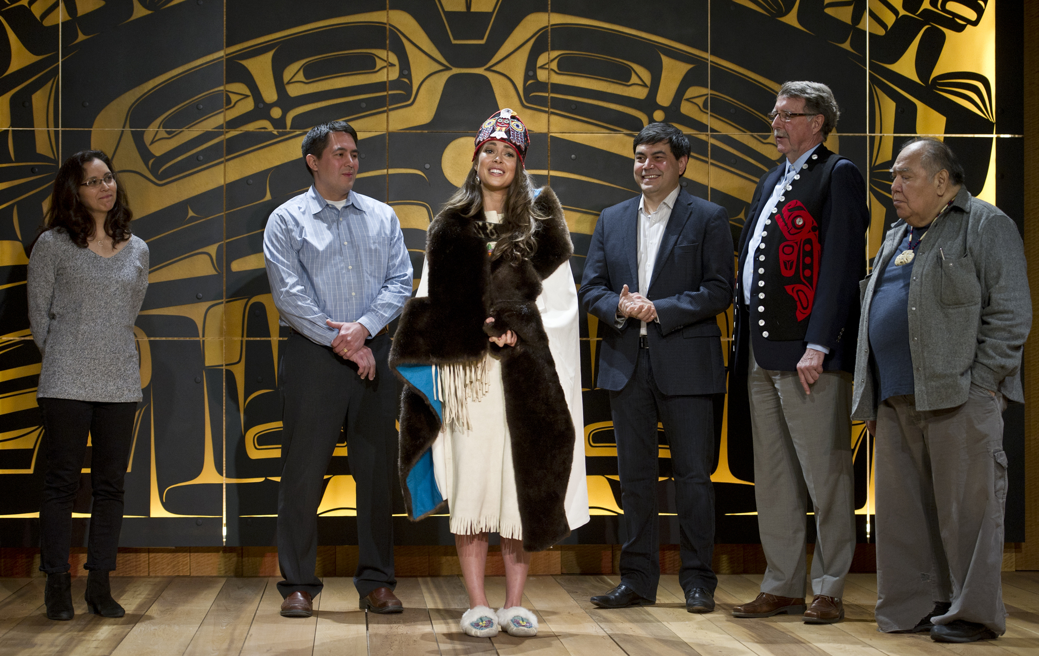225;di), a Tlingit Eagle of the Killerwhale Clan, won the title on Feb. 4 and will now contend in the Miss USA Competition. London is the first Tlingit to hold the Miss Alaska USA title. (Michael Penn | Juneau Empire)