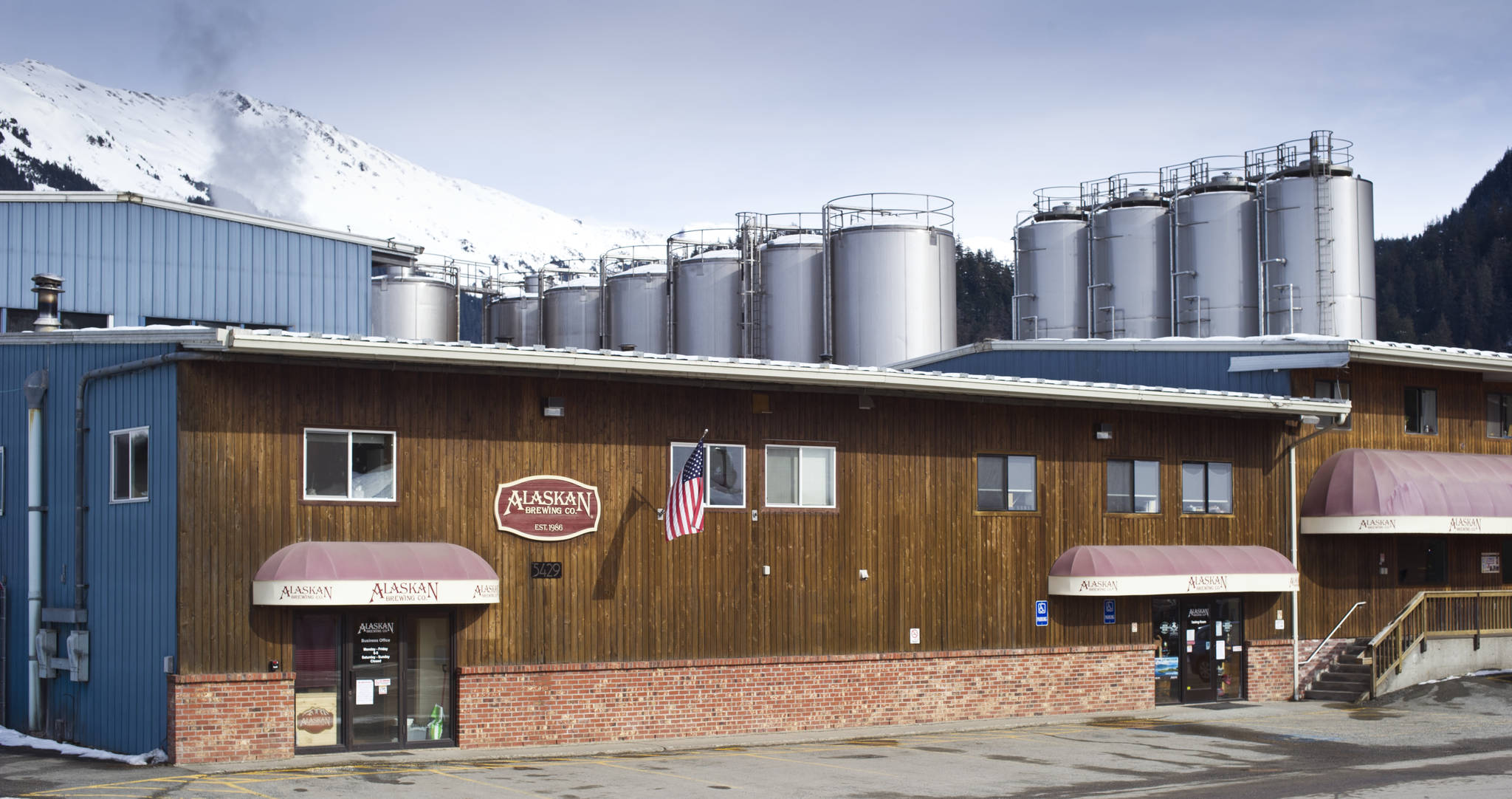 The Alaskan Brewing Company is seen on Wednesday. (Michael Penn | Juneau Empire)