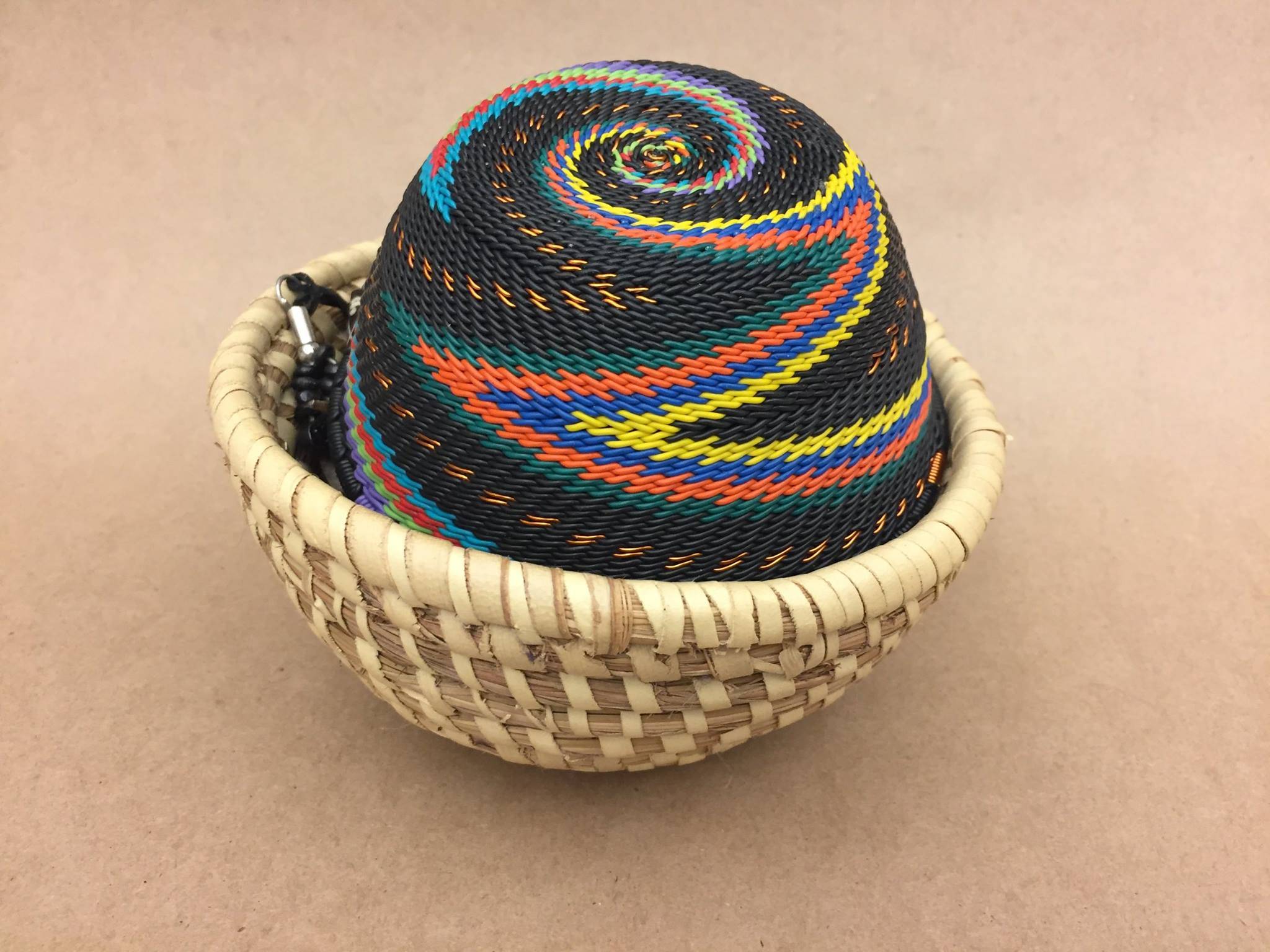 Two woven baskets were part of the property recovered from an impounded vehicle by the Juneau Police Department