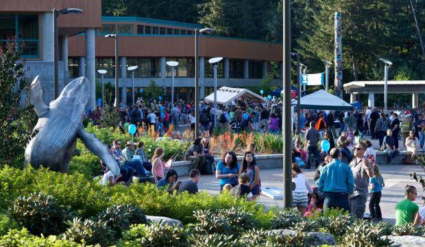 The University of Alaska Southeast, pictured during the Governor’s Annual Picnic in Juneau in August 2015. (Michael Penn | Juneau Empire File)