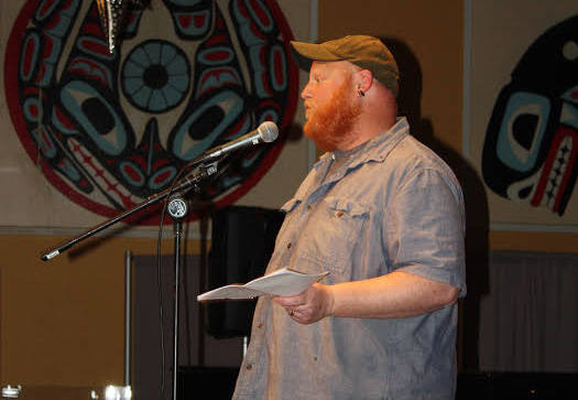Geoff Kirsch performs at the 2016 Comedy for a Cause fundraiser. The annual show raises money for NAMI Juneau to put together classes and programs supporting those in Juneau struggling with mental illness. (Photo courtesy of NAMI Juneau)
