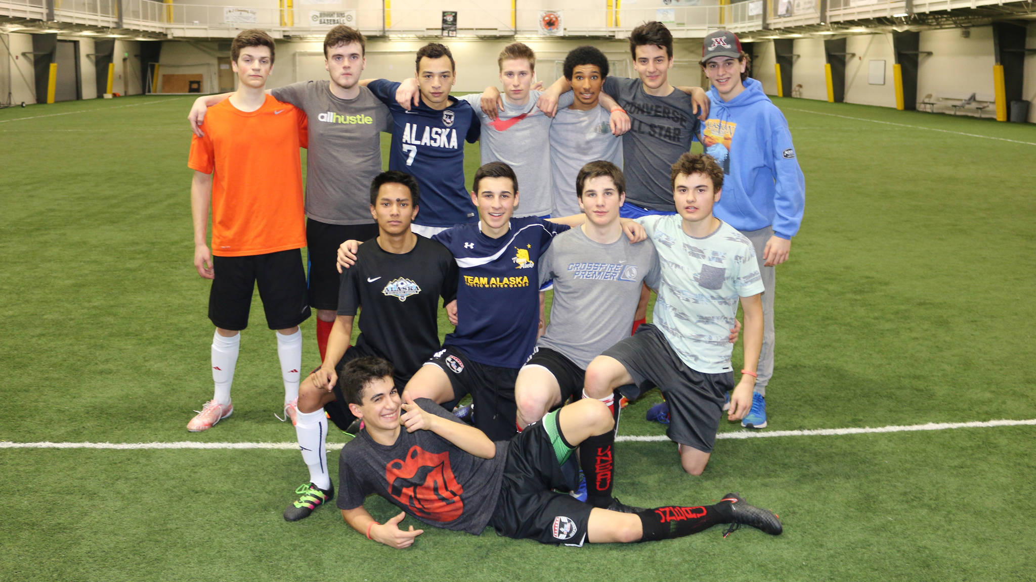 JDHS seniors including Adam Spiech, Michael White, Ben Carter, Chris Isaak, Sherrod Miller, Jaime Moreno, JJ Mosher, Ben Undurraga, Cahal Morehouse, Nick Heidersdorf and Salar Peirovi. (Photo courtesy of Gary Lehnhart)