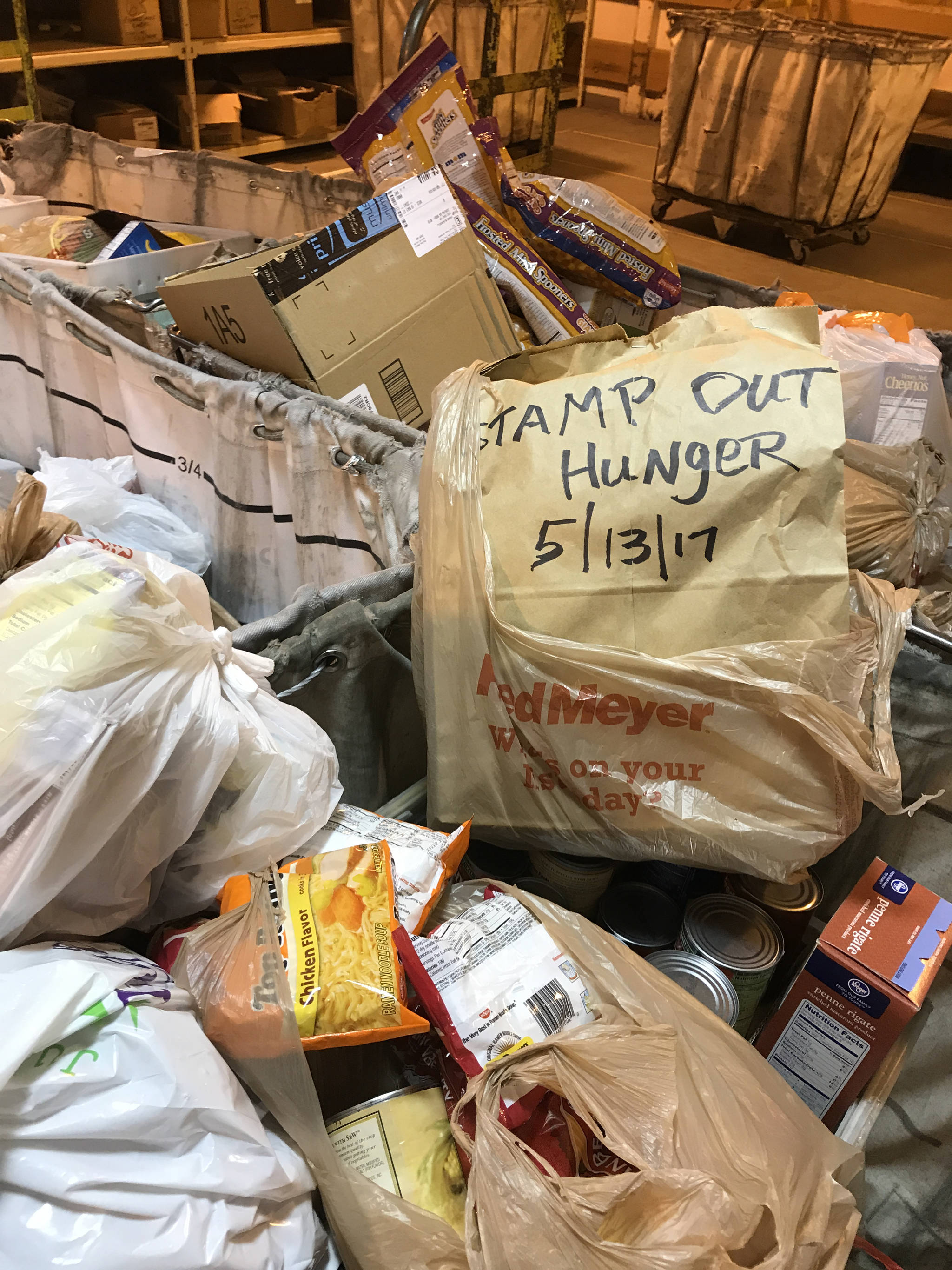 Thank you for helping stamp out hunger