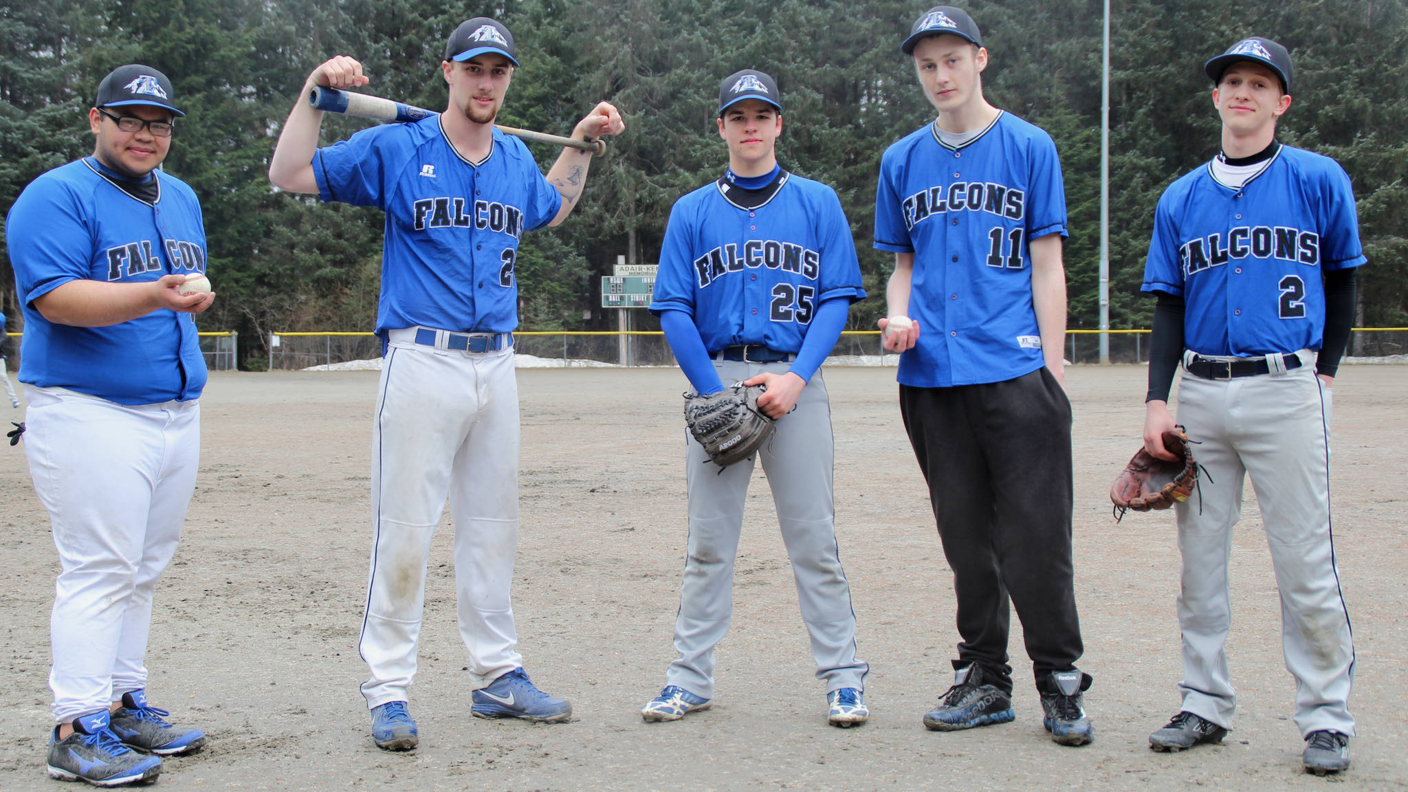 TMHS seniors: Franklin San Nicolas, Riley Olsen, Philip Wall, Owen Swanton, Zeb Storie. (Photo courtesy of Conchita McKnight)
