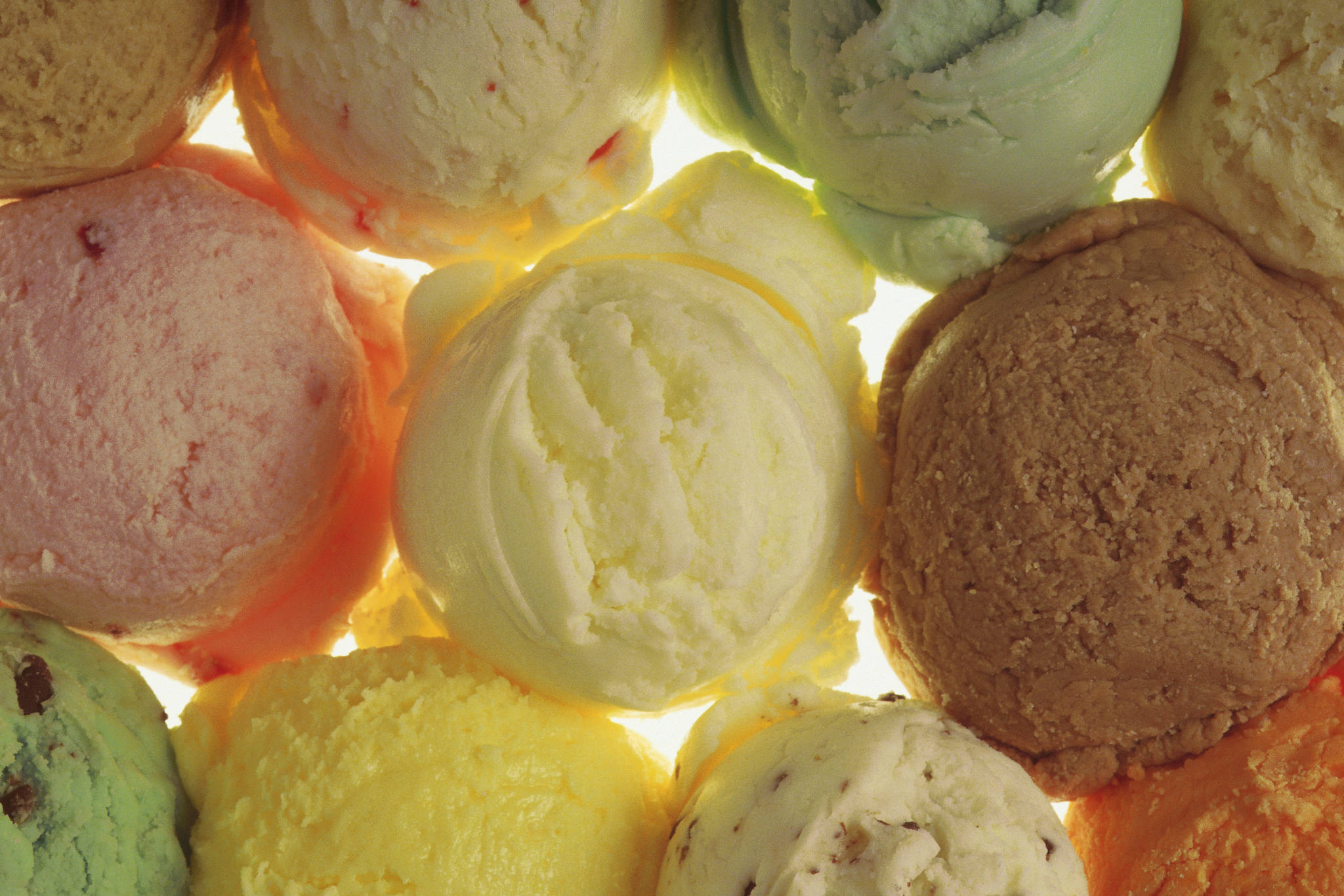 Various flavors of ice cream. (Thinkstock)