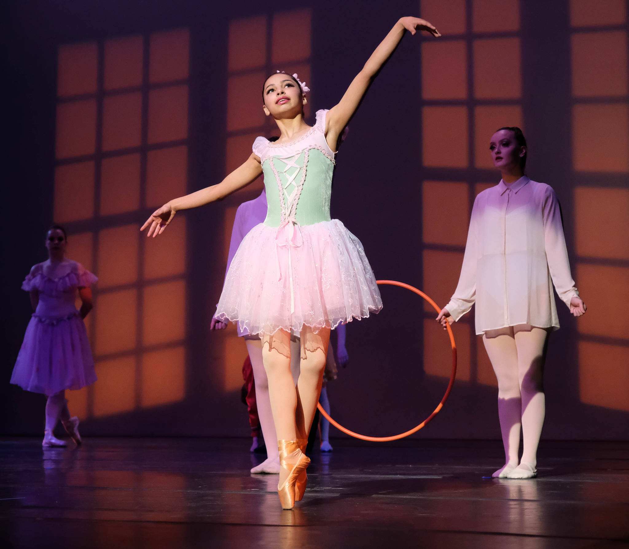 Jillian Anderson (age 15) dances the role of Ballerina Doll in Once in a Blue Moon in the 2017 Spring Showcase. (Lance Nesbitt | For the Capital City Weekly)