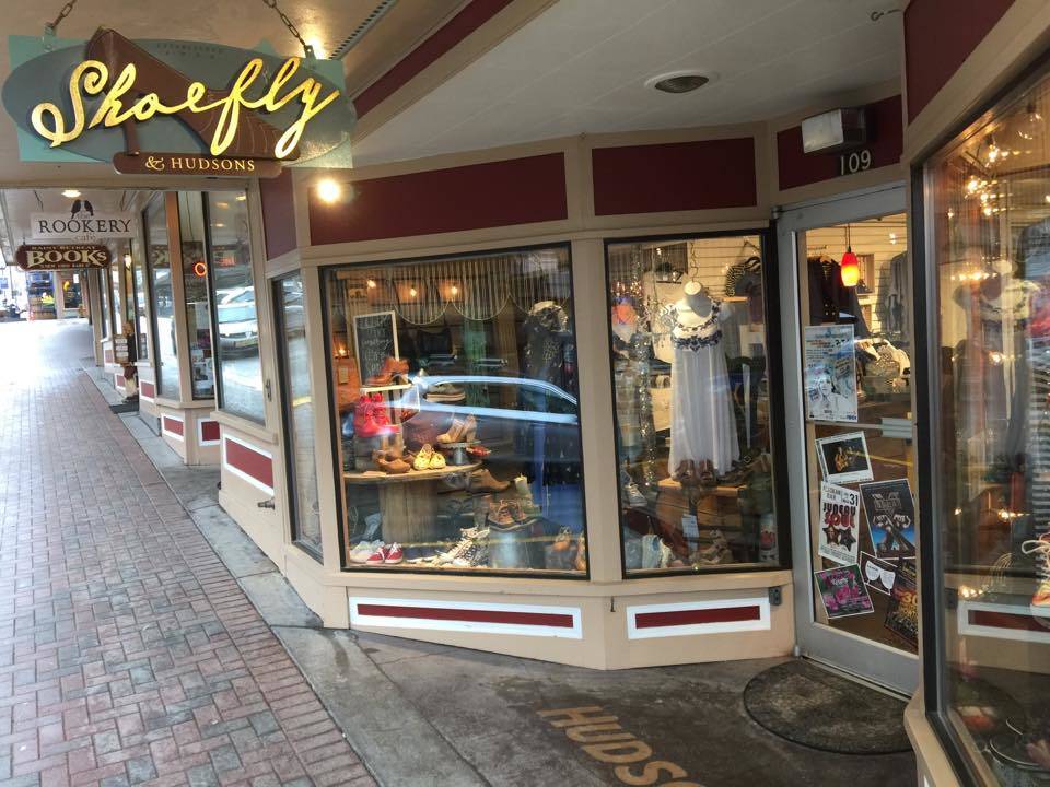 Downtown Juneau store Shoefly Alaska lost approximately $1,000 in merchandise after a woman shoplifted a number of items this week. (Photo courtesy of Shoefly)