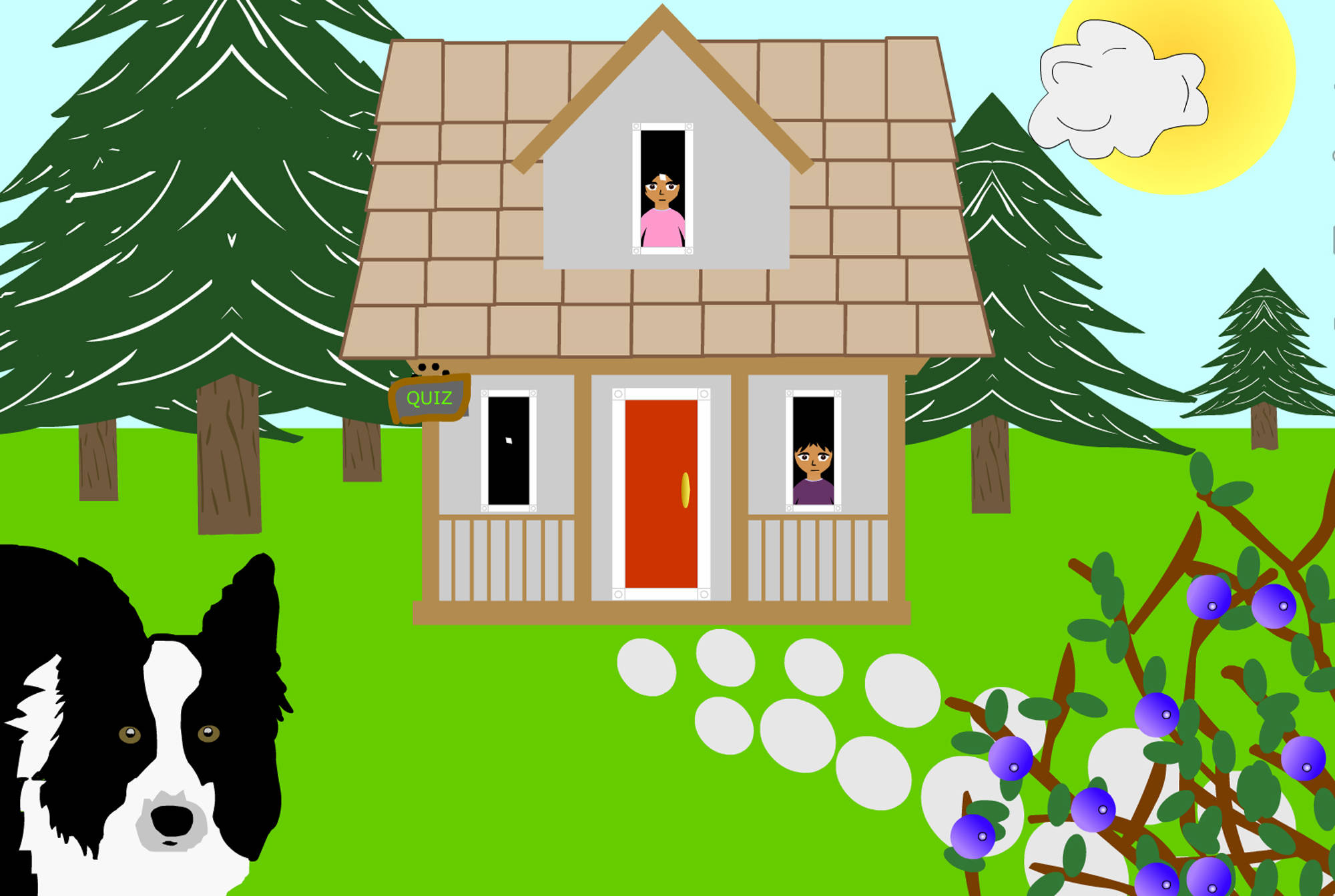 A new game on the “Learning Tlingit” app, entitled “Ax H&