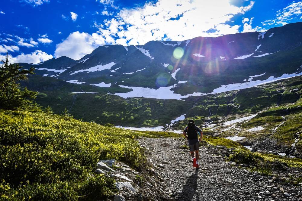 The inaugural Alaskaman Extreme Triathlon covers 140 miles through frigid water, tight highways and rocky mountains. (Photo courtesy of Aaron Palaian, PhotosByAaron.com)