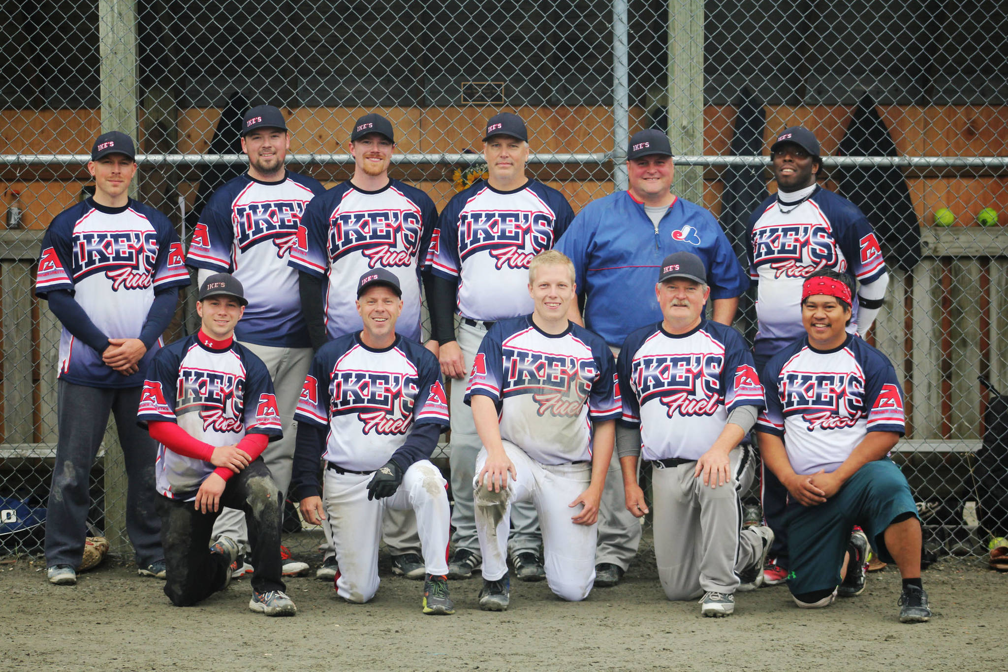 The 42nd annual Jamie Parsons Memorial Rainball Tournament Upper Men Champs were Ike’s Fuel. (Courtesy photo)