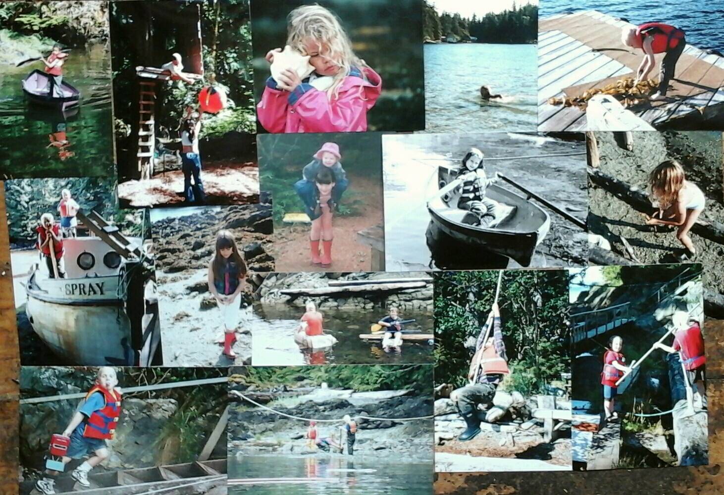 The next generation of nieces and nephews playing all the same games Tara and her siblings did as kids in the bush. Photos by Tara Neilson.
