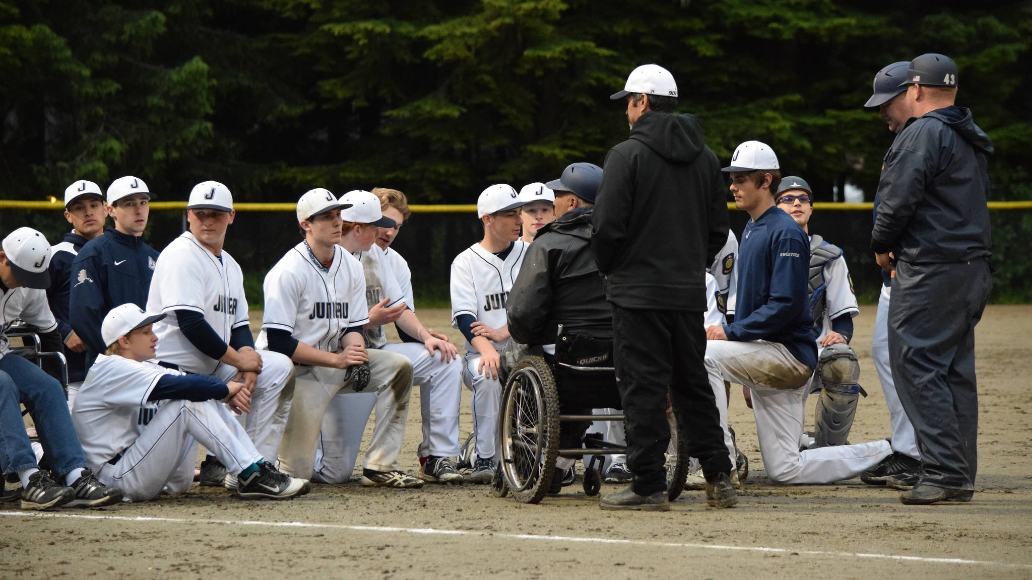 Juneau Post 25 is two games away from a state championship at the American Legion Baseball Tournament in Anchorage. (Nolin Ainsworth | Juneau Empire File)