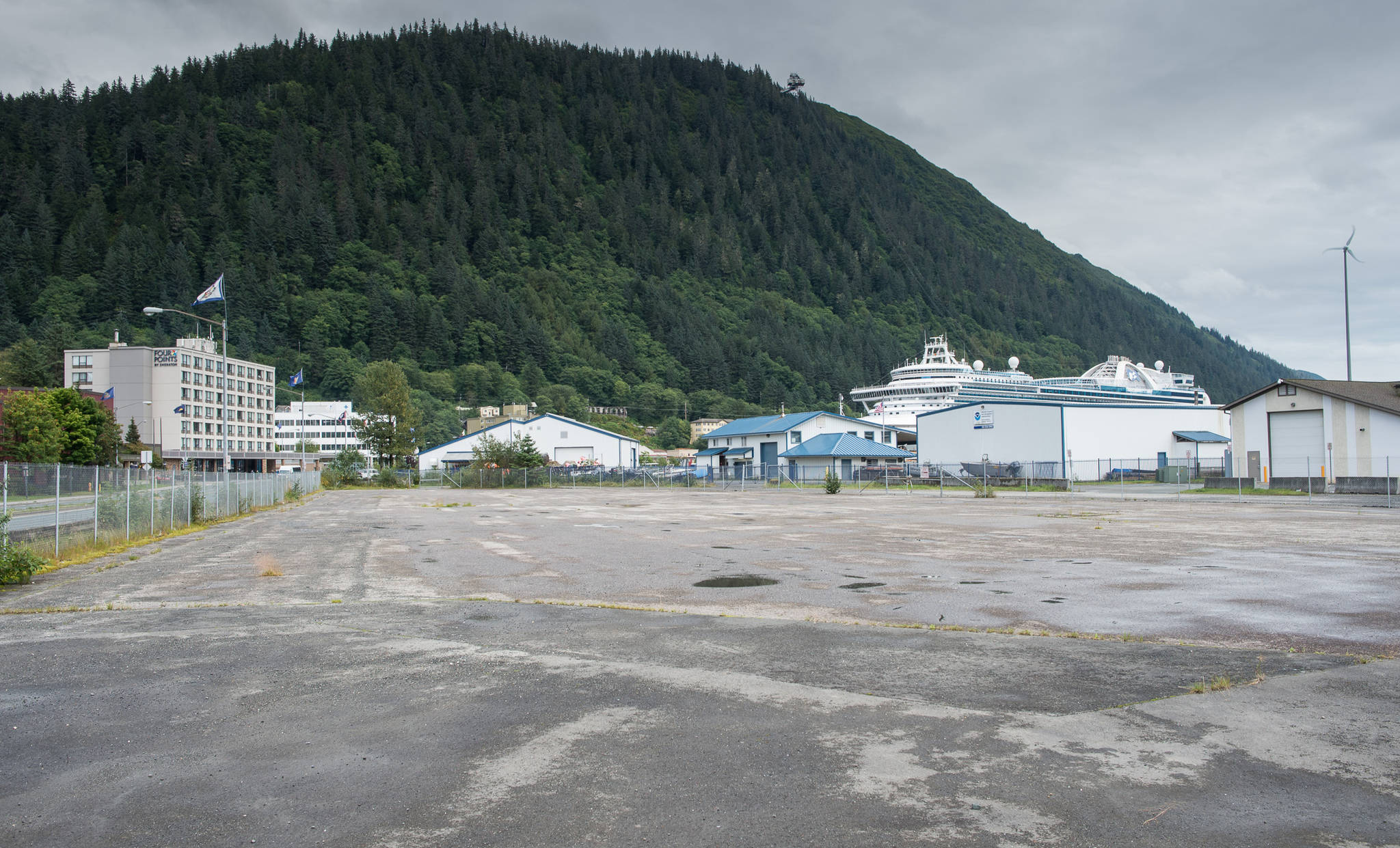 Juneau District Heating says it is close to closing on the sale of a section of the subport subdivision, pictured on Wednesday, Aug. 23, 2017.
